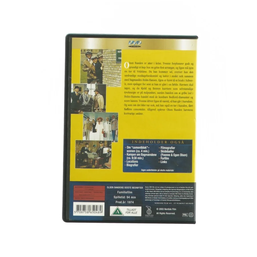 Olsen bandens sidste bedrifter (DVD)