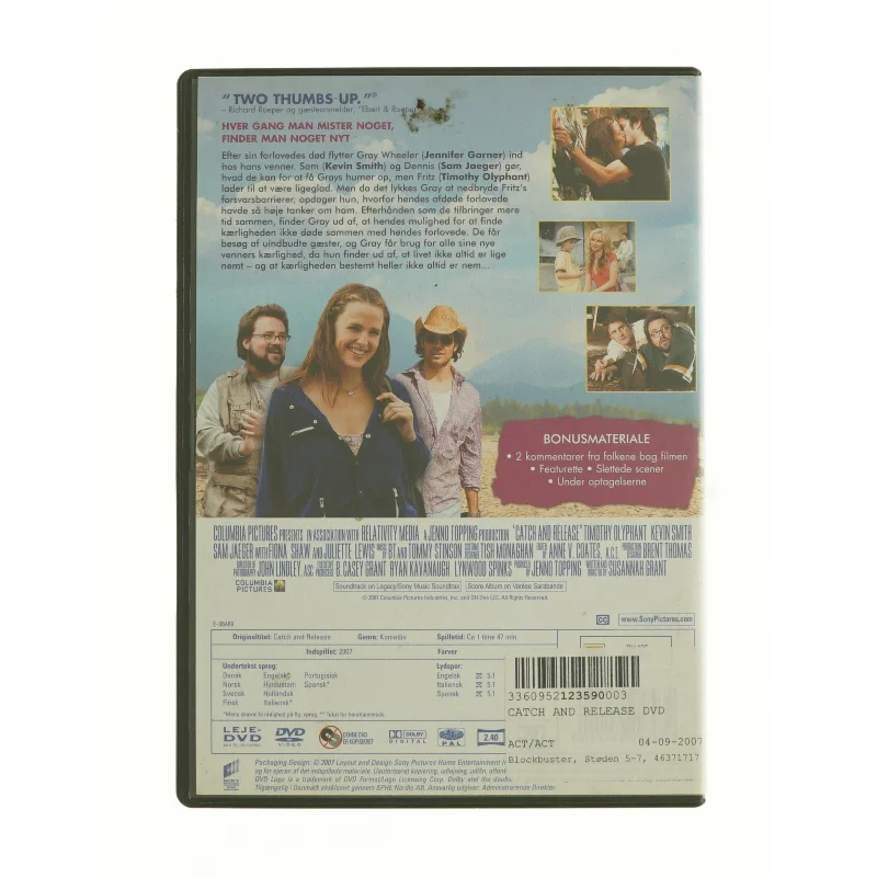 Catch and release fra dvd