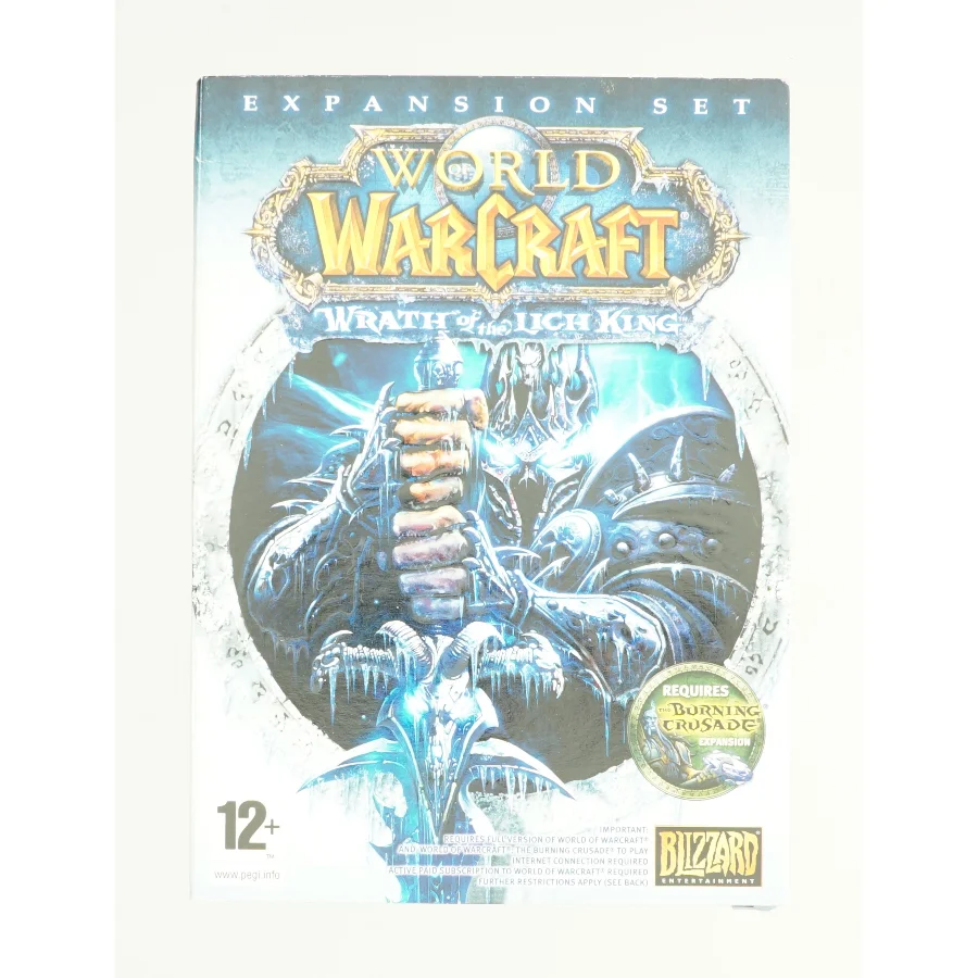 World of Warcraft: Wrath of the Lich King Exp Pack fra DVD