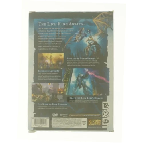World of Warcraft: Wrath of the Lich King Exp Pack fra DVD
