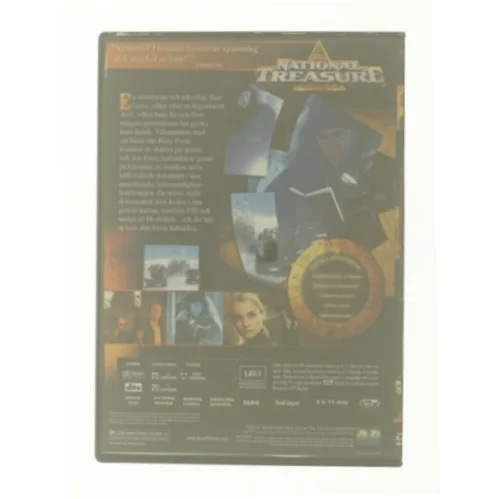 National treasure fra dvd