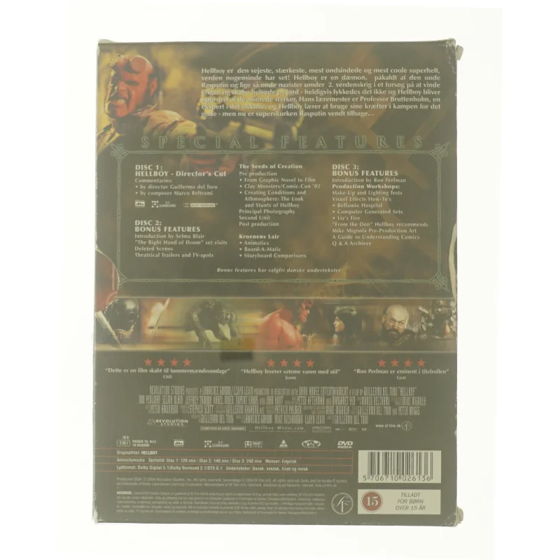 Hellboy fra DVD
