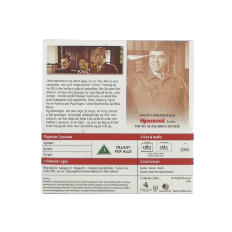 Majorens oppasser (DVD)