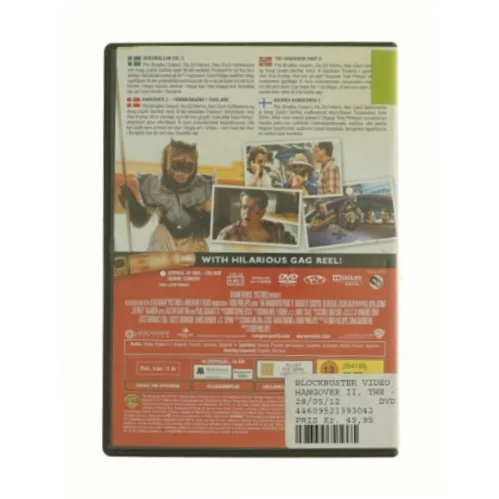 The hangover part 2 fra dvd