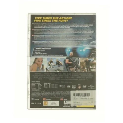 Fast and furious 5 fra dvd