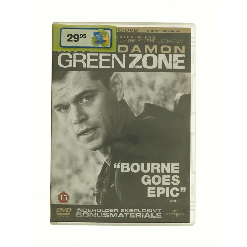 Green zone fra dvd