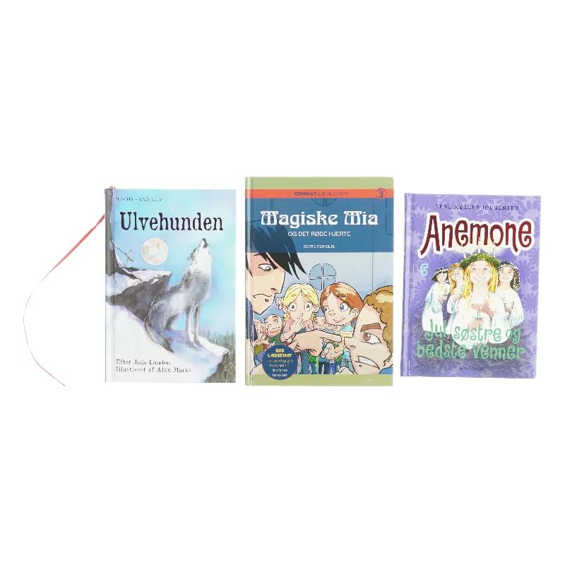 Forskellige bøger 3 stk. 