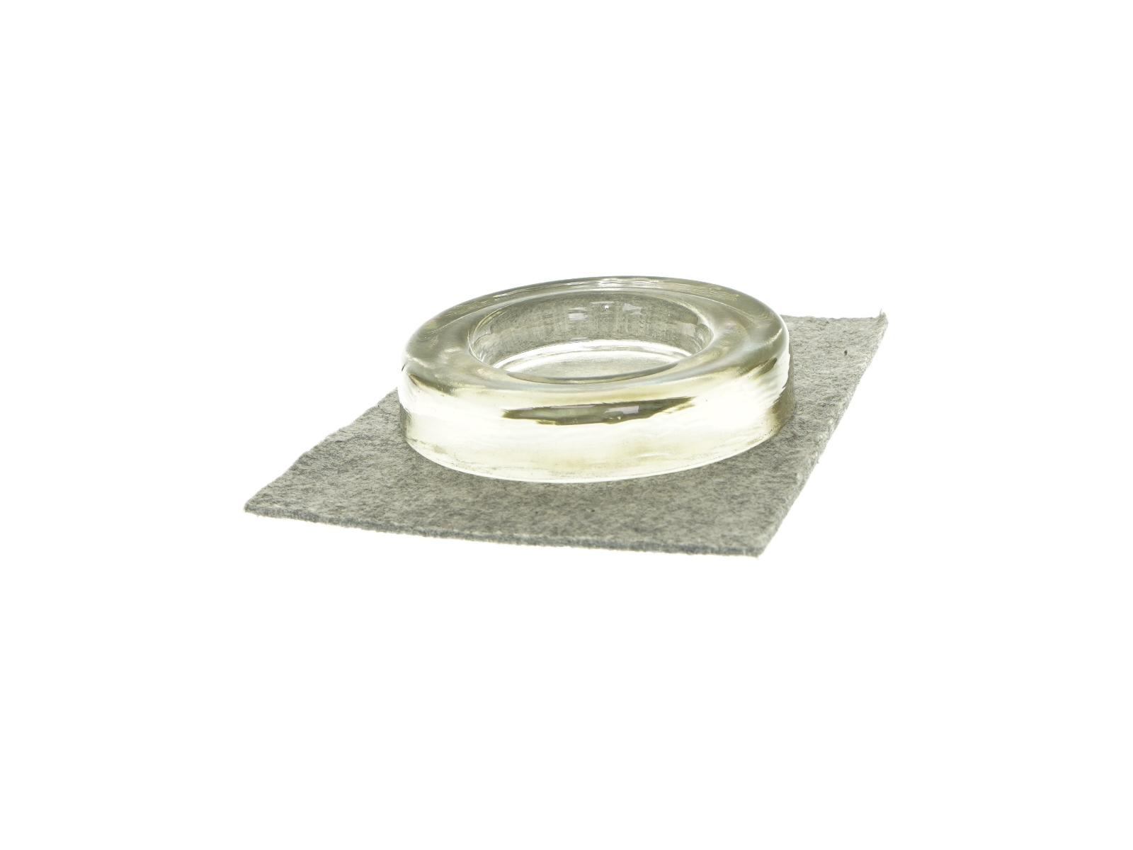Glasskål/askebæger (str. HØ 3x15 cm)