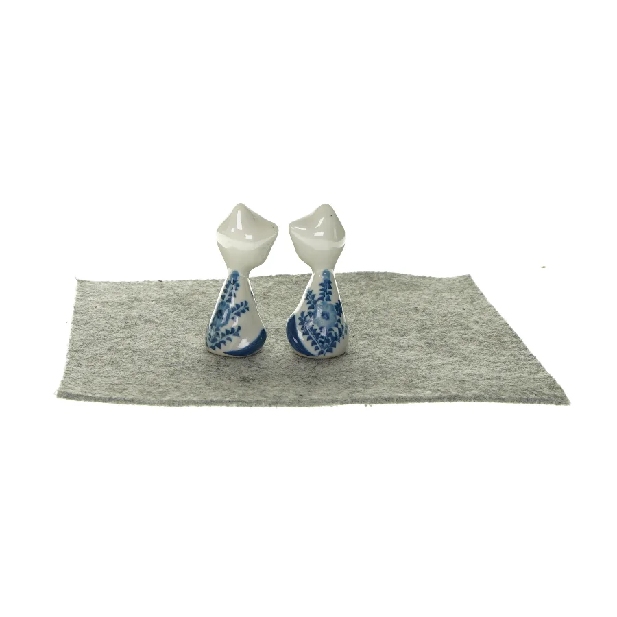 Kattefigurer (2 stk) (str. H: 6 cm)
