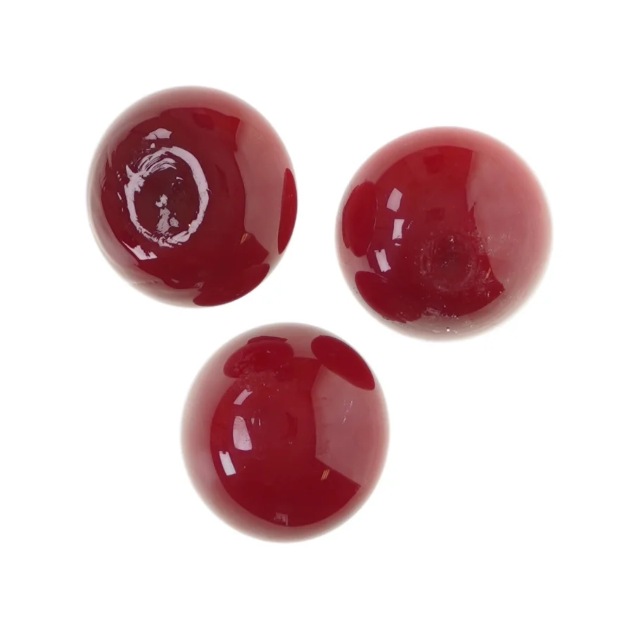 Tomatfigur i glas (3 stk) (str. HØ: 6x8 cm)