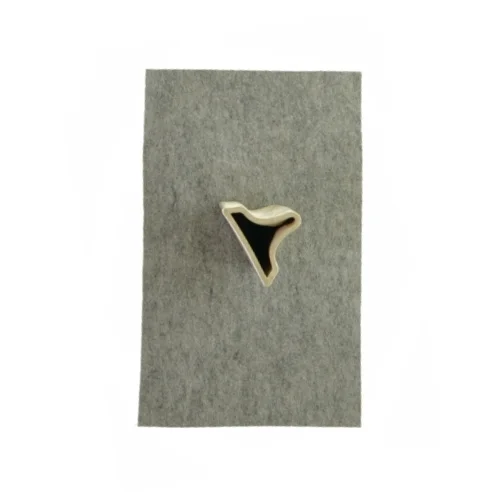 gammel  radiatorfordamper  m  blomsterprint (str. HØ: 25 x 8 cm)