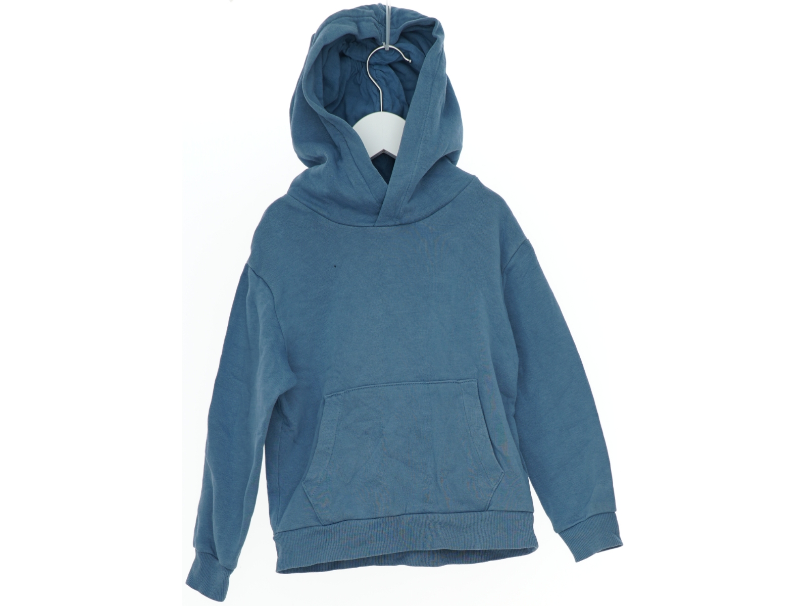 Blå hættetrøje fra H&M (str. 104)
