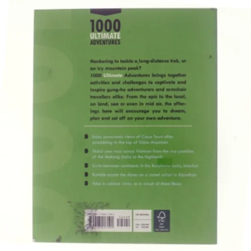 Lonely Planet's 1000 Ultimate Adventures af Kate Armstrong, Andrew Bain, Sarah Baxter, Robin Barton, Greg Benchwick, Joseph Bindloss, Paul Bloomfield, Catherine Bodry, Lucy Burningham (Bog)