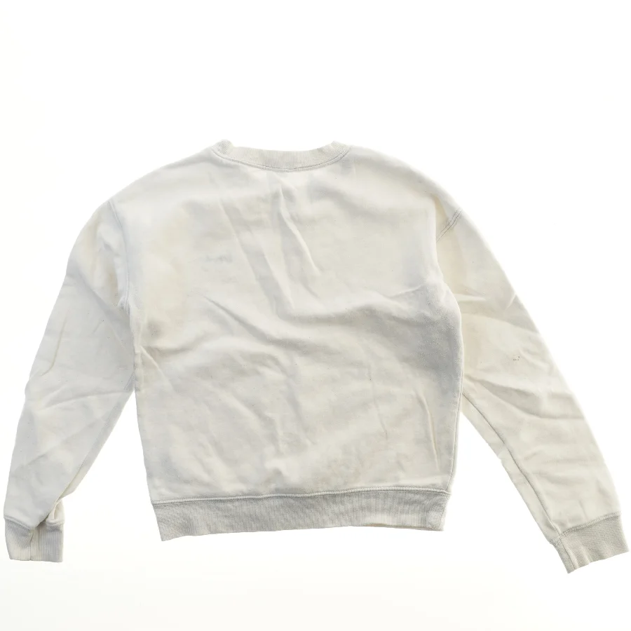 Sweatshirt med broderi fra H&M (str. XS)