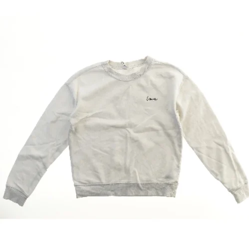 Sweatshirt med broderi fra H&M (str. XS)