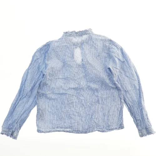 Blå stribet bluse fra Name It (str. 152)