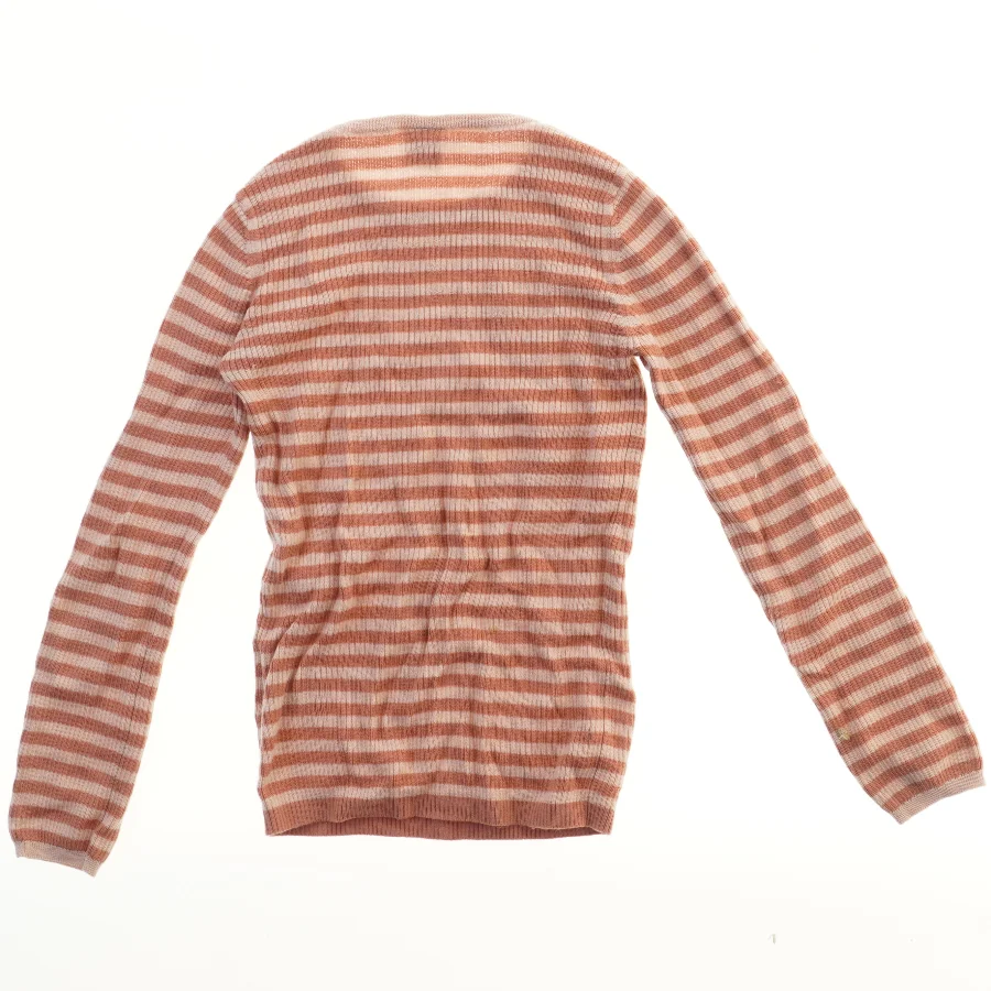 Langærmet stribet bluse fra FUB (str. 128)