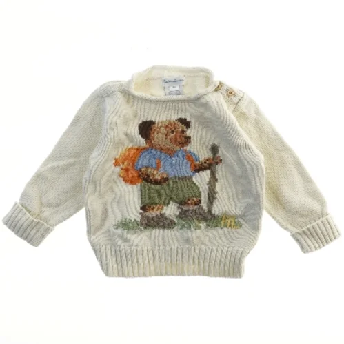 Børnesweater med dyremotiv fra Ralph Lauren (str. 68)