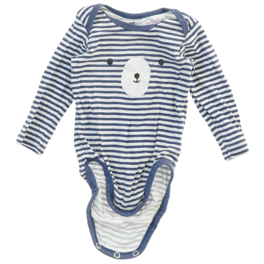 Stribet bodystocking med bjørneansigt fra H&M (str. 62)