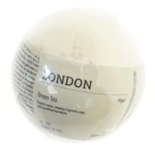 Bath bomb med grøn te (str. Ø 6 cm)
