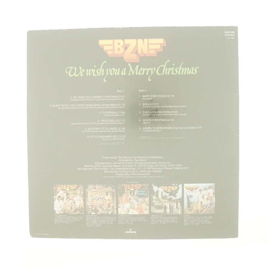 BZN We wish you a merry Christmas