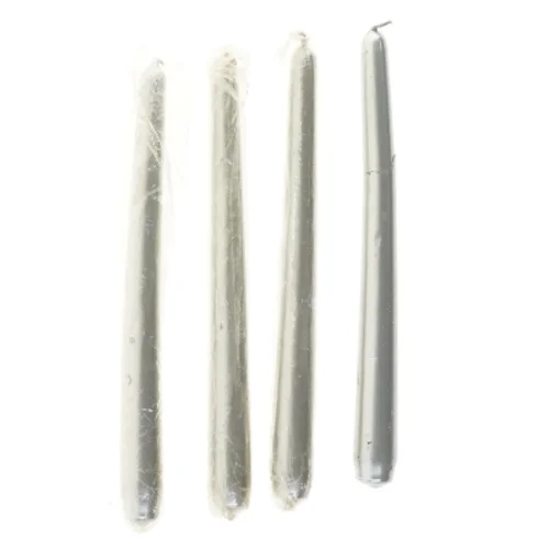 Sæt af fire bordlys (str. 23,5 cm)