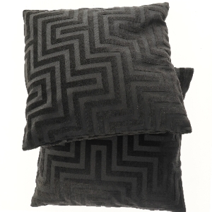 Sorte pyntepuder (str. 50x46 cm)