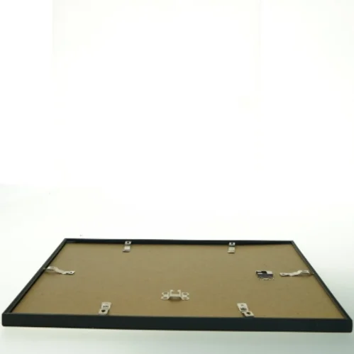 Sort og hvidt billede i ramme (str. 41 x 31 cm)