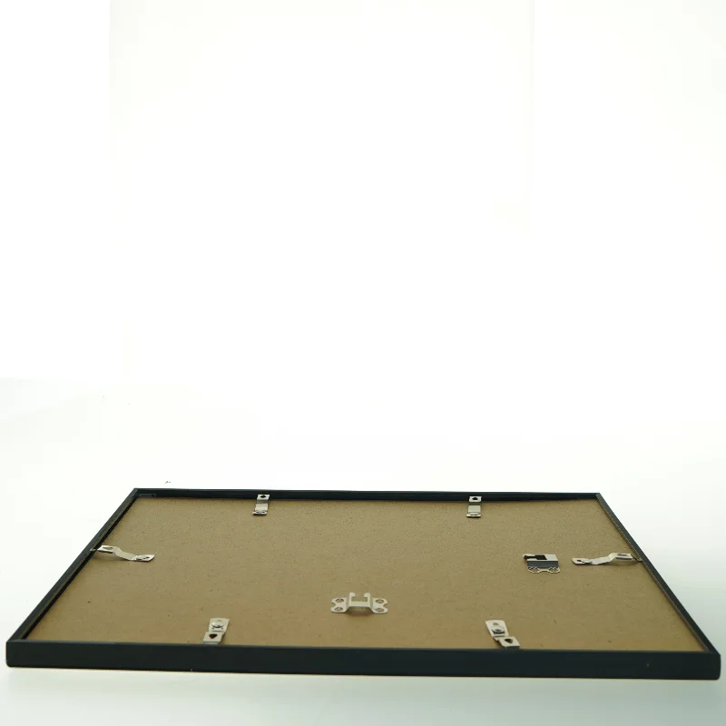 Sort og hvidt billede i ramme (str. 41 x 31 cm)