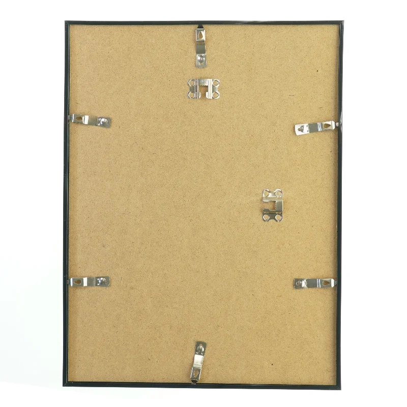 Sort og hvidt billede i ramme (str. 41 x 31 cm)