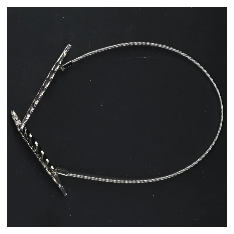 Dekorative bladformede servietringe / gardinholdere (str. 49 cm)