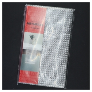 Sølv bordløber 11,5x200 cm fra Jysk (str. 11,5x200 cm)