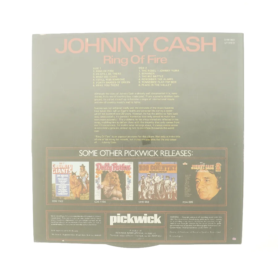 Johnny Cash Ring of Fire