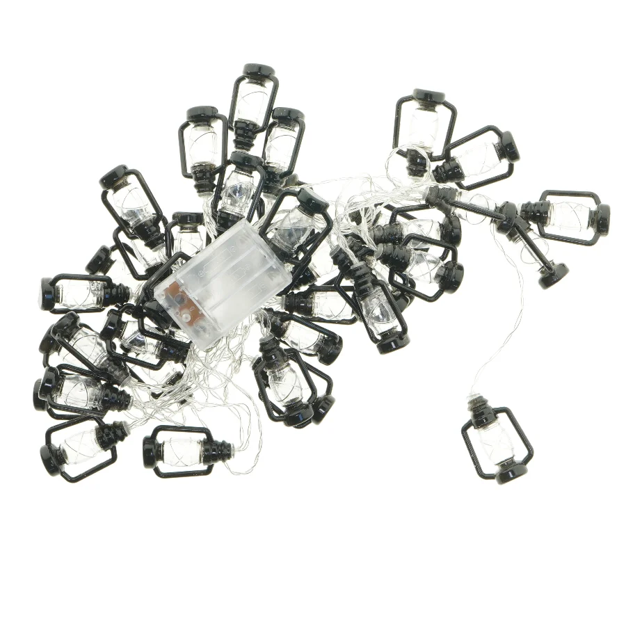 Lyskæde med lanterner (str. (lys) ca 6 cm)