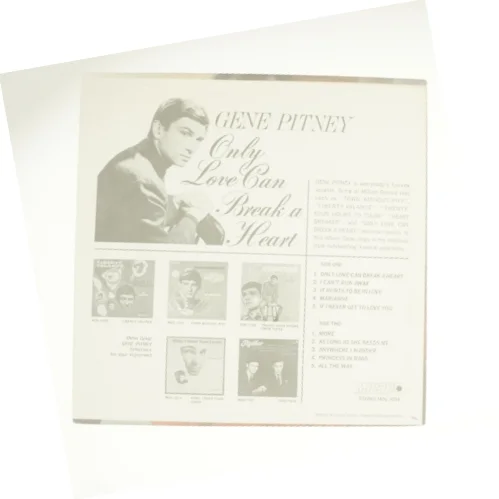 Only love can break a heart af Gene Pitney