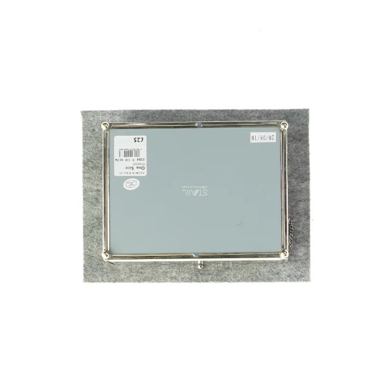 Spejlæske med motiver af fjer (str. 19 x 14 x 8 cm)