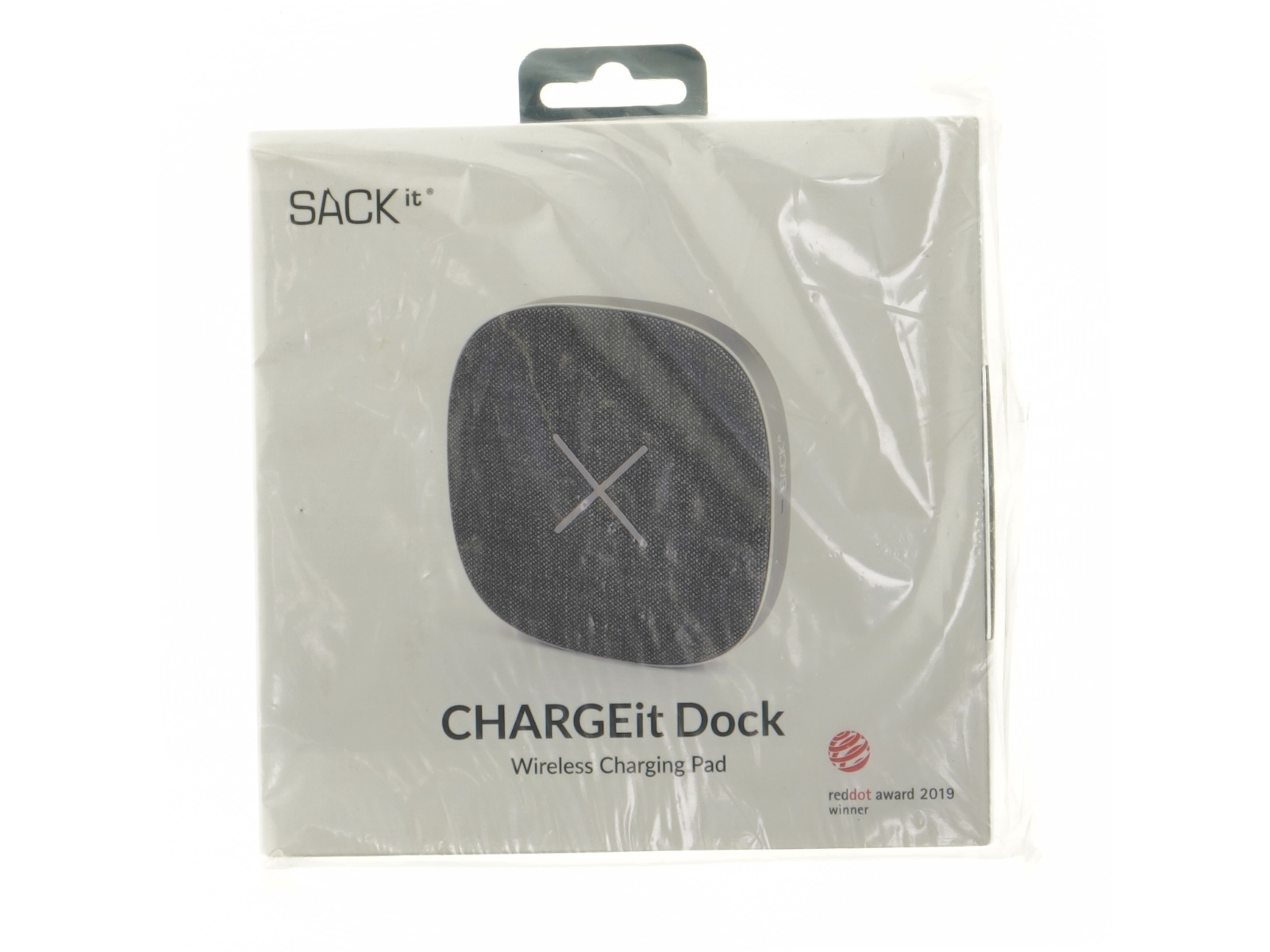 SACKit ChargeIt Dock trådløs oplader fra SACKit (str. 105x105x17,5 mm)