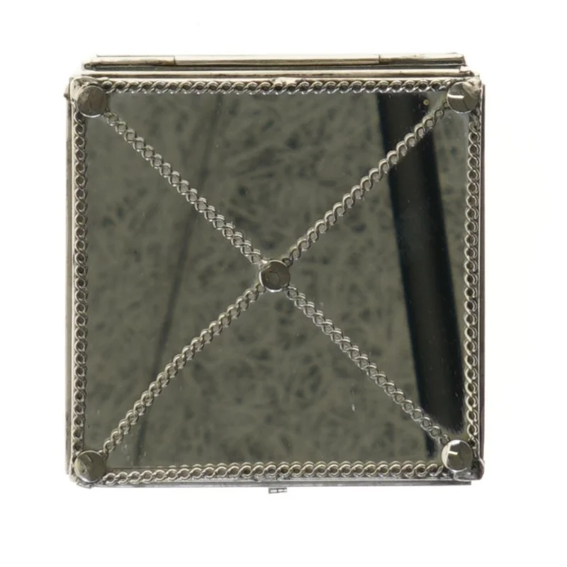 Spejl smykkeskrin til dekoration (str. 11x8,5 cm)