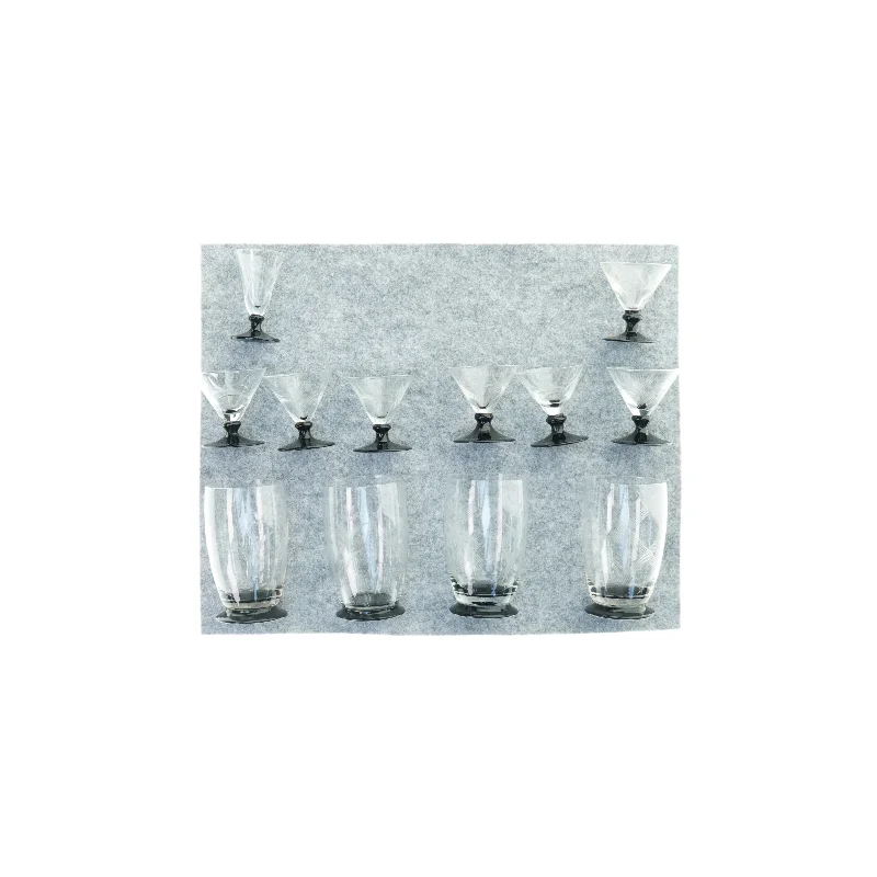 Lyngby glas, Urania - med ranke. 12 stk.