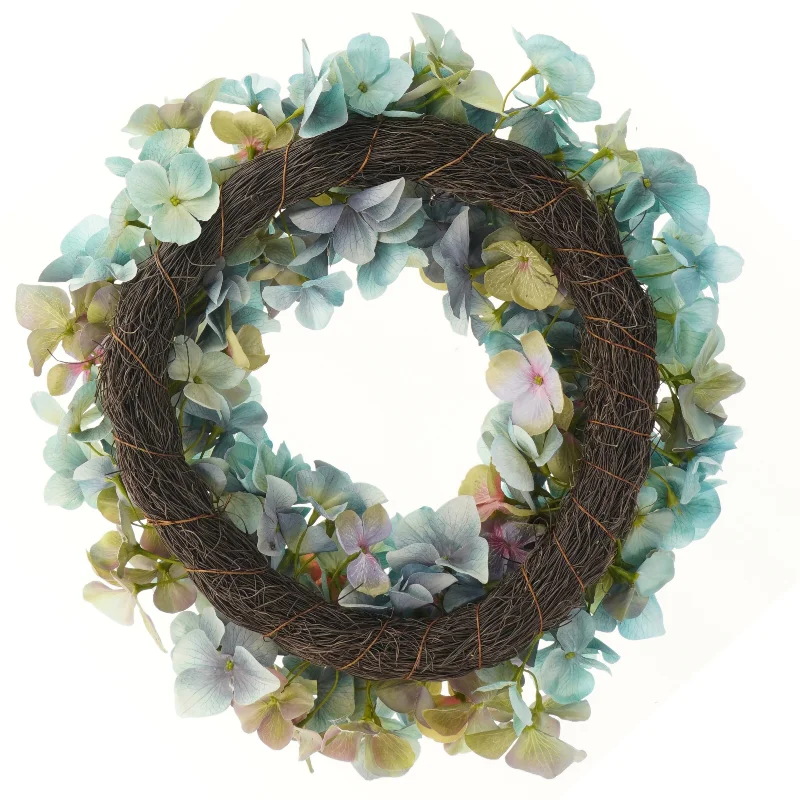 Dekorativ blomsterkrans (str. 37 cm)