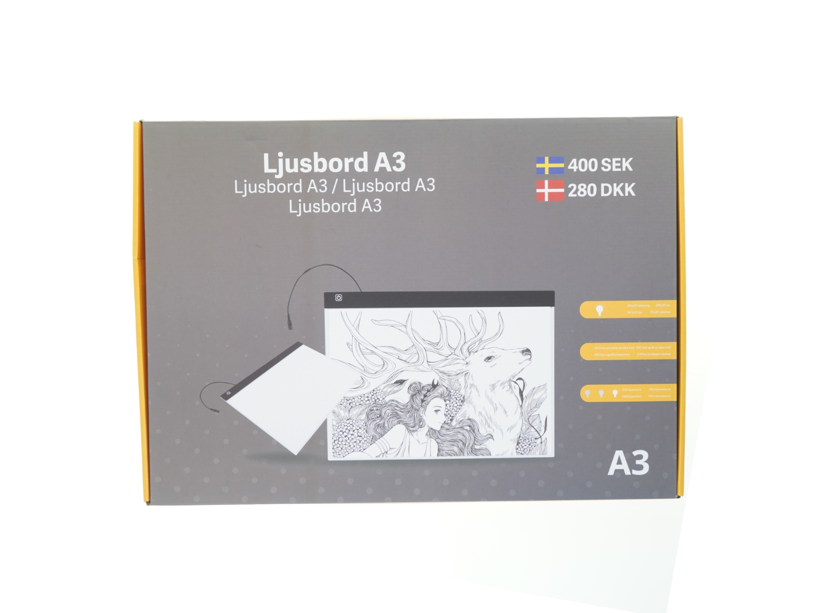 Lysbord A3 (str. A 3)