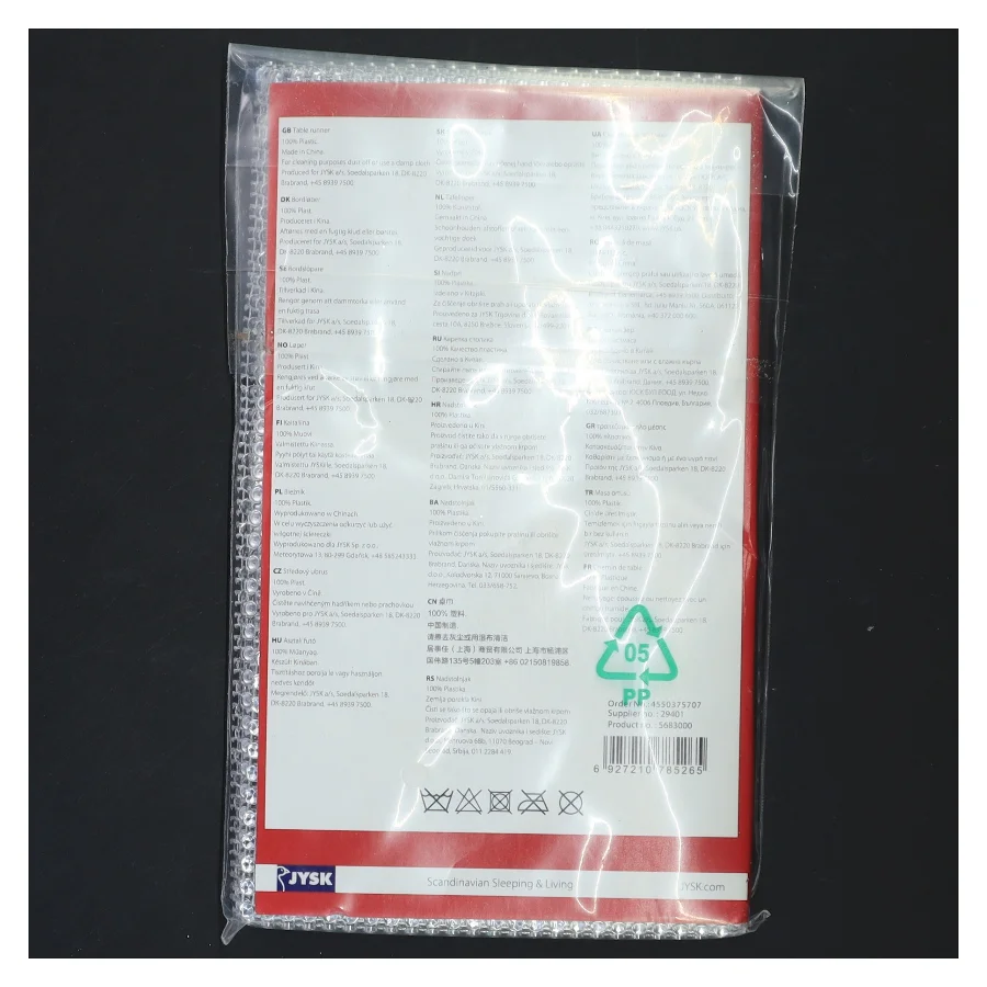 Hrymfaxe bordløber fra Jysk (str. 11,5x200 cm)