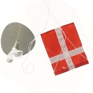 Piet Hein bordflag fra Piet Hein (str. 35 cm)