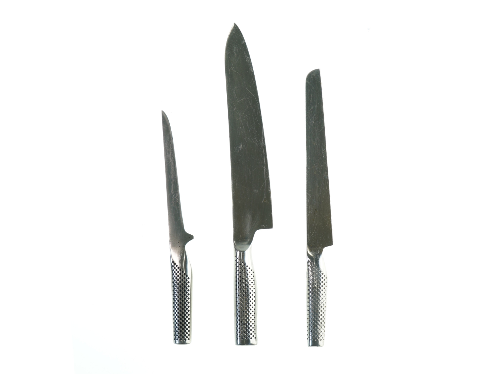 Global knivsæt fra Global (str. Længde af blad. 15,5 - 25,5 cm)