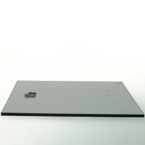 Sort/hvid billede af en træallé (str. 32. x 24 cm)