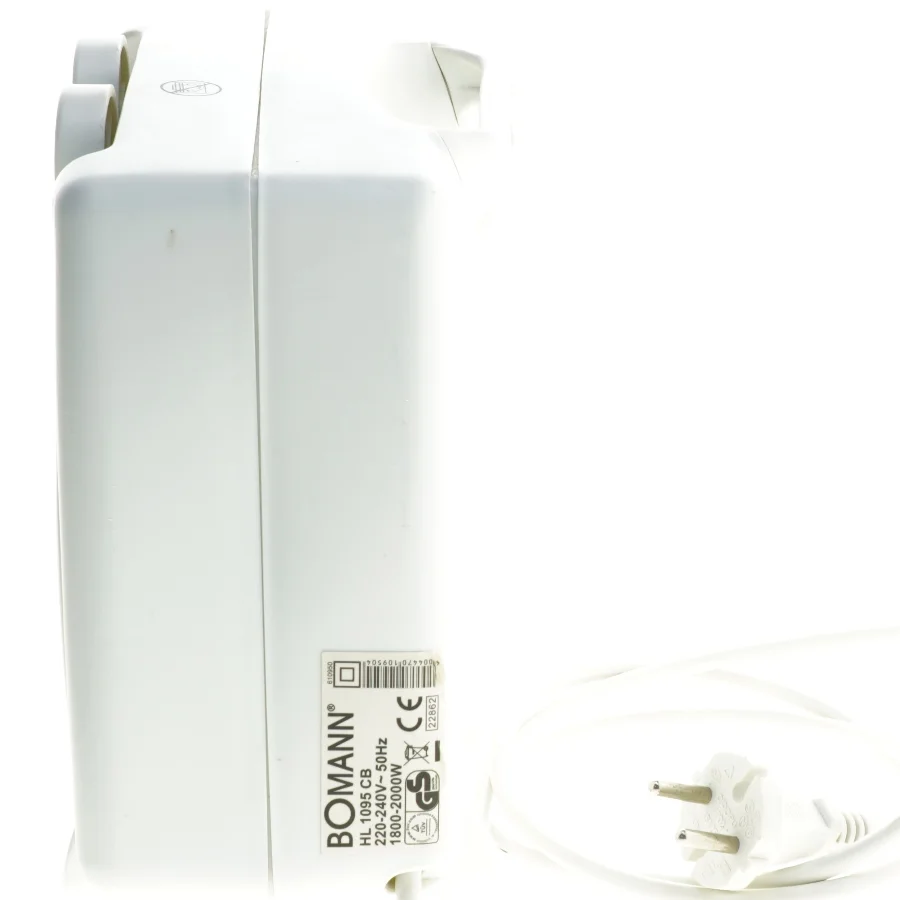 Bomann varmeblæser fra Bomann (str. 23x25x10 cm)