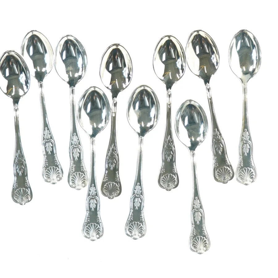 Sæt af teskeer, 13 cm (str. 13 cm)