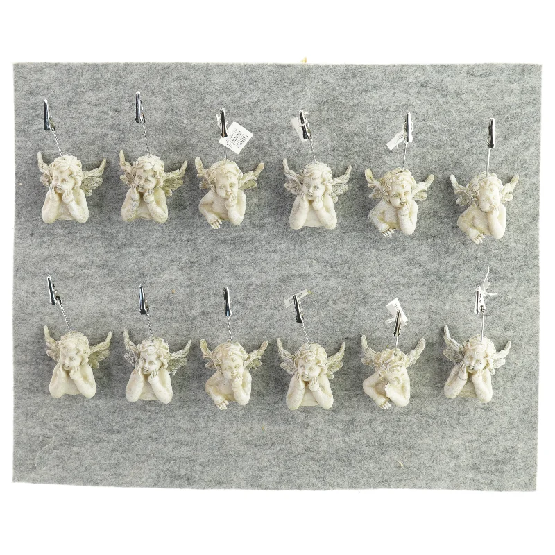 Bordkortholder engle 12 stk.