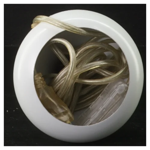 Bordlampe i hvid fra Mark Slöjd (str. 25 cm)