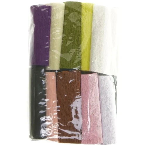 Crepepapirblomster hobby sæt fra Wolly & Co (str. 26x16 cm)